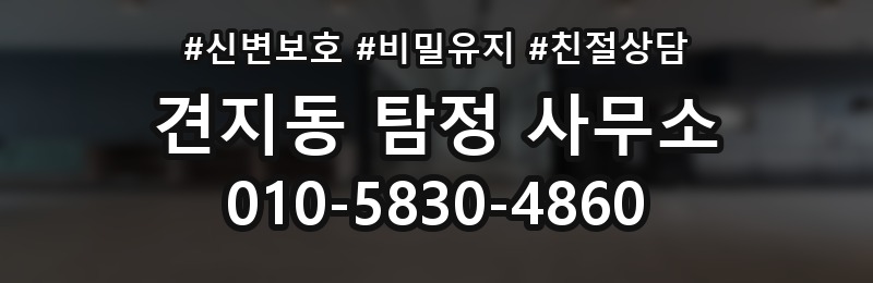 견지동 탐정 사무소 의뢰가 처음이라면 읽어볼 글