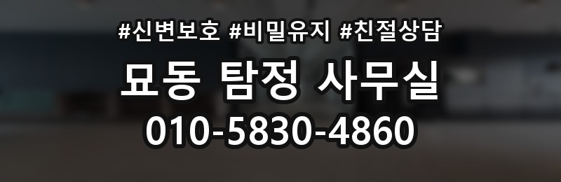 묘동 탐정 사무실 선임 뒤 진행 상황을 확인하는 방식